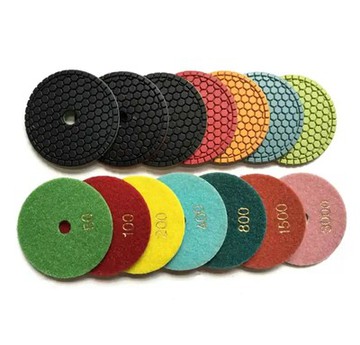 Diamond Resin Polishing Pads Polished Marble