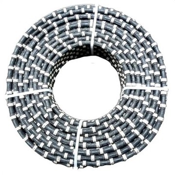 Diamond Wire Saw Rope Cutting Granite